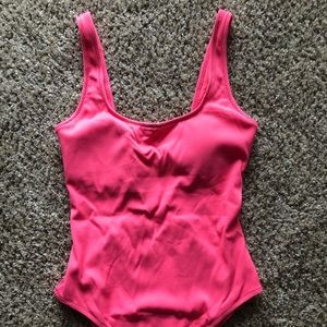Aerie Cheeky Pink One Piece Bathing Suit